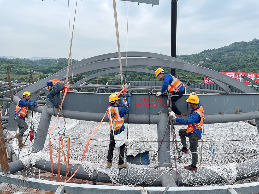 重慶東站站房正在加速建設(shè)，全力繪就項(xiàng)目新篇章